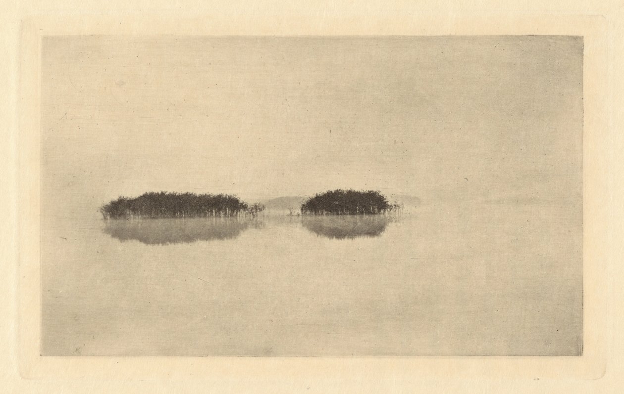 Lone Lagoon vuonna 1895 tai sitä ennen. tekijältä Peter Henry Emerson