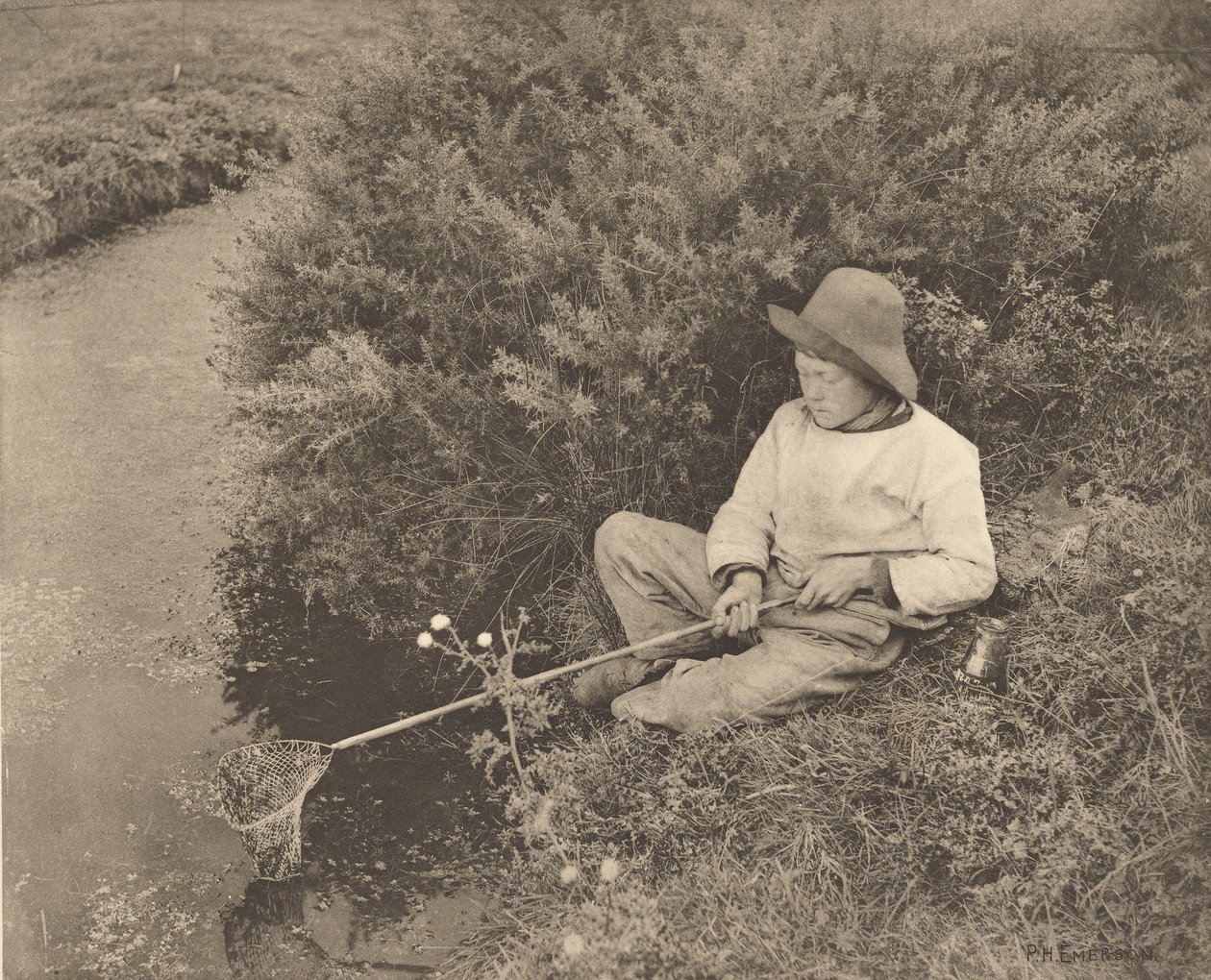 Stickleback Catcher tekijältä Peter Henry Emerson