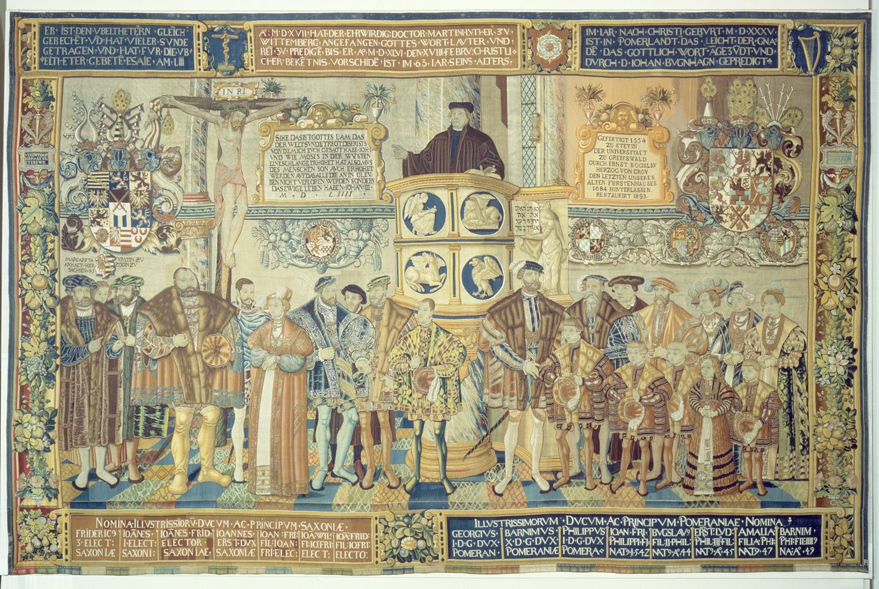 Croy Tapestry, 1554 (kuvakudos) tekijältä Peter Heymann