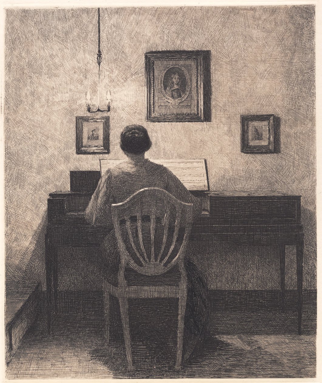 Leikkivä nainen tekijältä Peter Vilhelm Ilsted