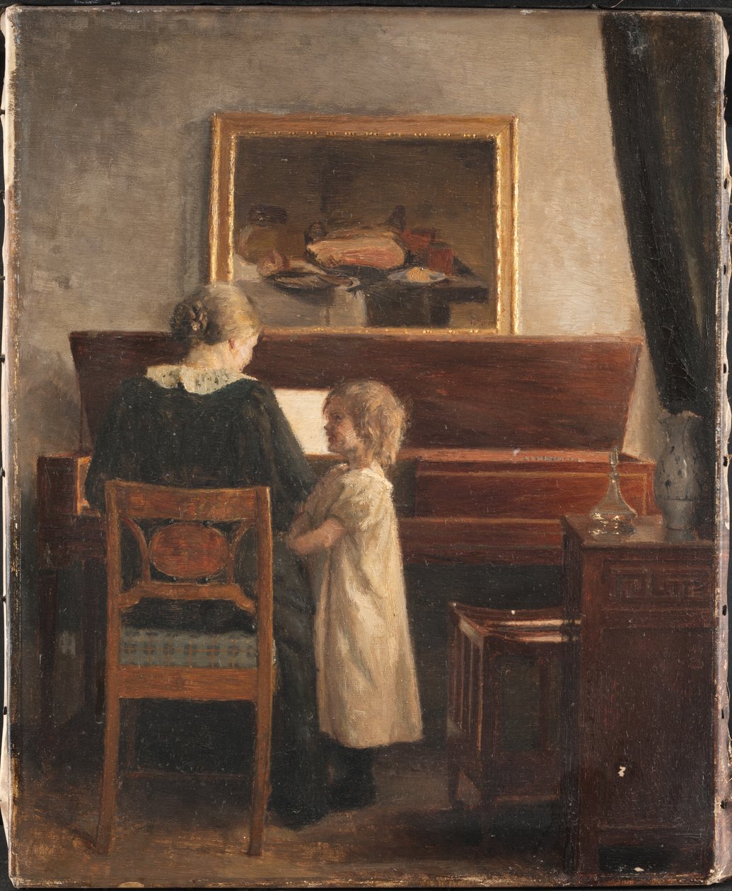 Pianon ääressä tekijältä Peter Vilhelm Ilsted