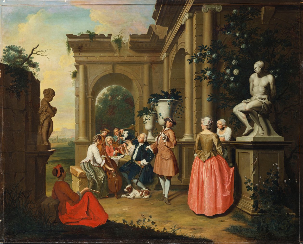 Porticon konsertti, 1739 tekijältä Peter Jacob Horemans