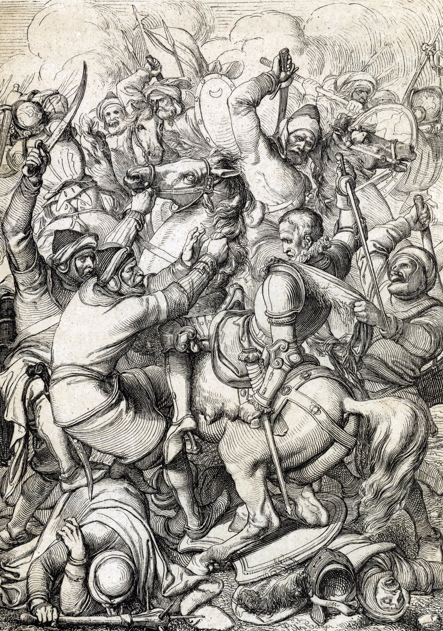 Portugalin kuningas Sebastian I (1554-1578) vangittiin Alcacer-Quibirin taistelussa (Ksar el-Kebir tai Kolmen Kuninkaan taistelu) 4.8.1578 Marokossa (Portugalin kuningas Sebastian I vangittiin Ksarin taistelussa El Kebir (Kolmen kuninkaan taistelu tai Alca tekijältä Peter Johann Nepomuck Geiger