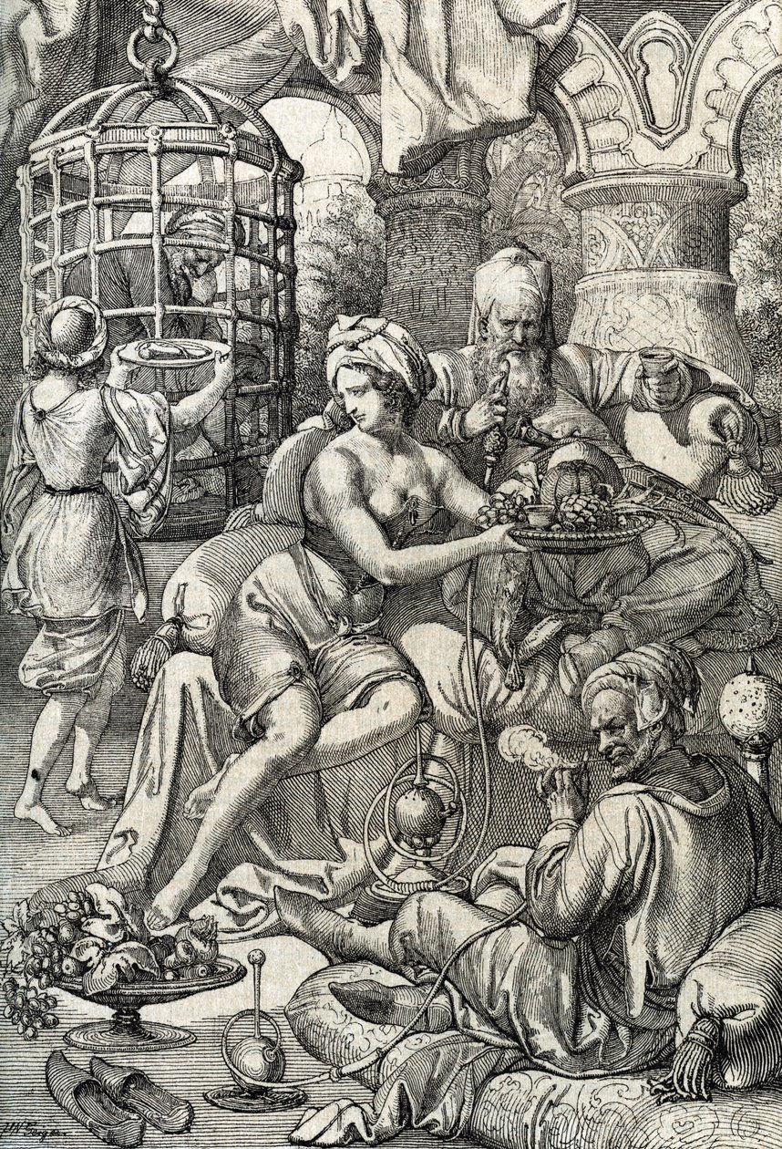 Sulttaani Bayezid I (tai Bajazet tekijältä Peter Johann Nepomuck Geiger