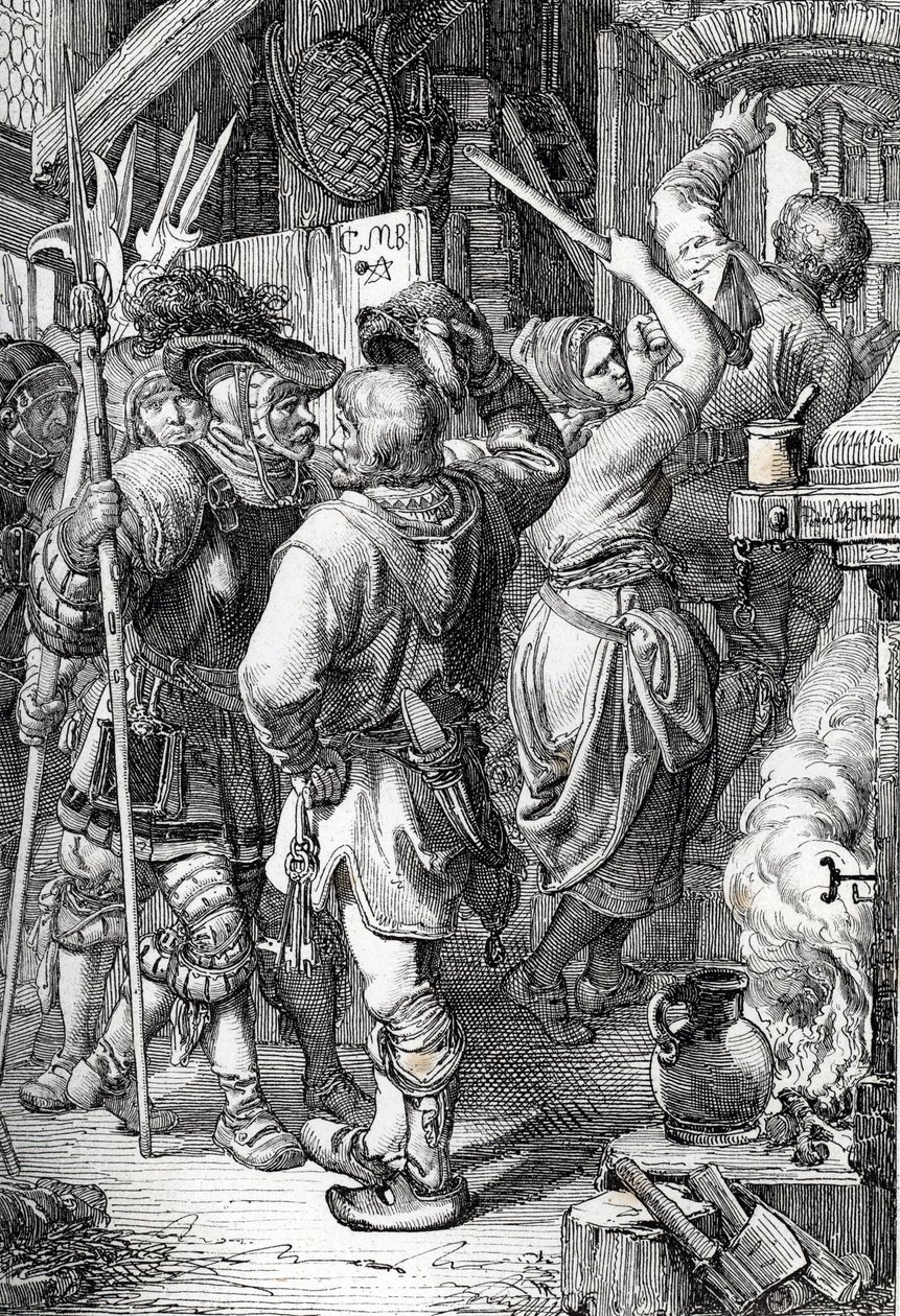 Kustaa I Vaasan (tai Kustaa Vaasan) (1496-1560) (tuleva Ruotsin kuningas) pako naamioitua talonpojaksi pakenemaan Tanskasta tekijältä Peter Johann Nepomuck Geiger