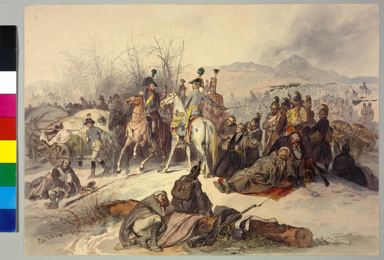 Stockachin taistelu 1799 tekijältä Peter Johann Nepomuk Geiger