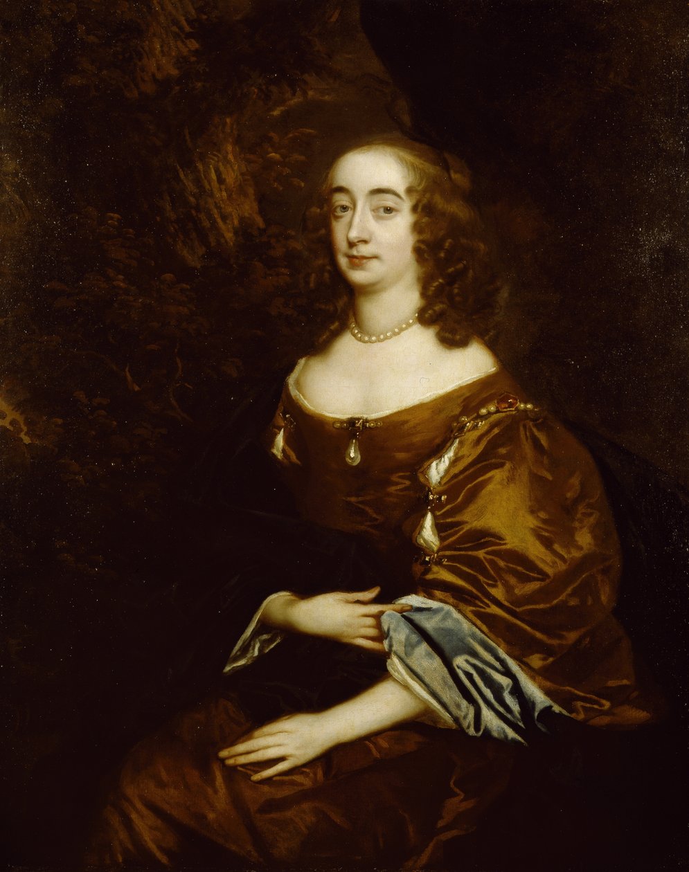 Elizabeth Clifford, Corkin kreivitär ja myöhemmin Burlingtonin kreivitär (öljy kankaalle) tekijältä Peter Lely