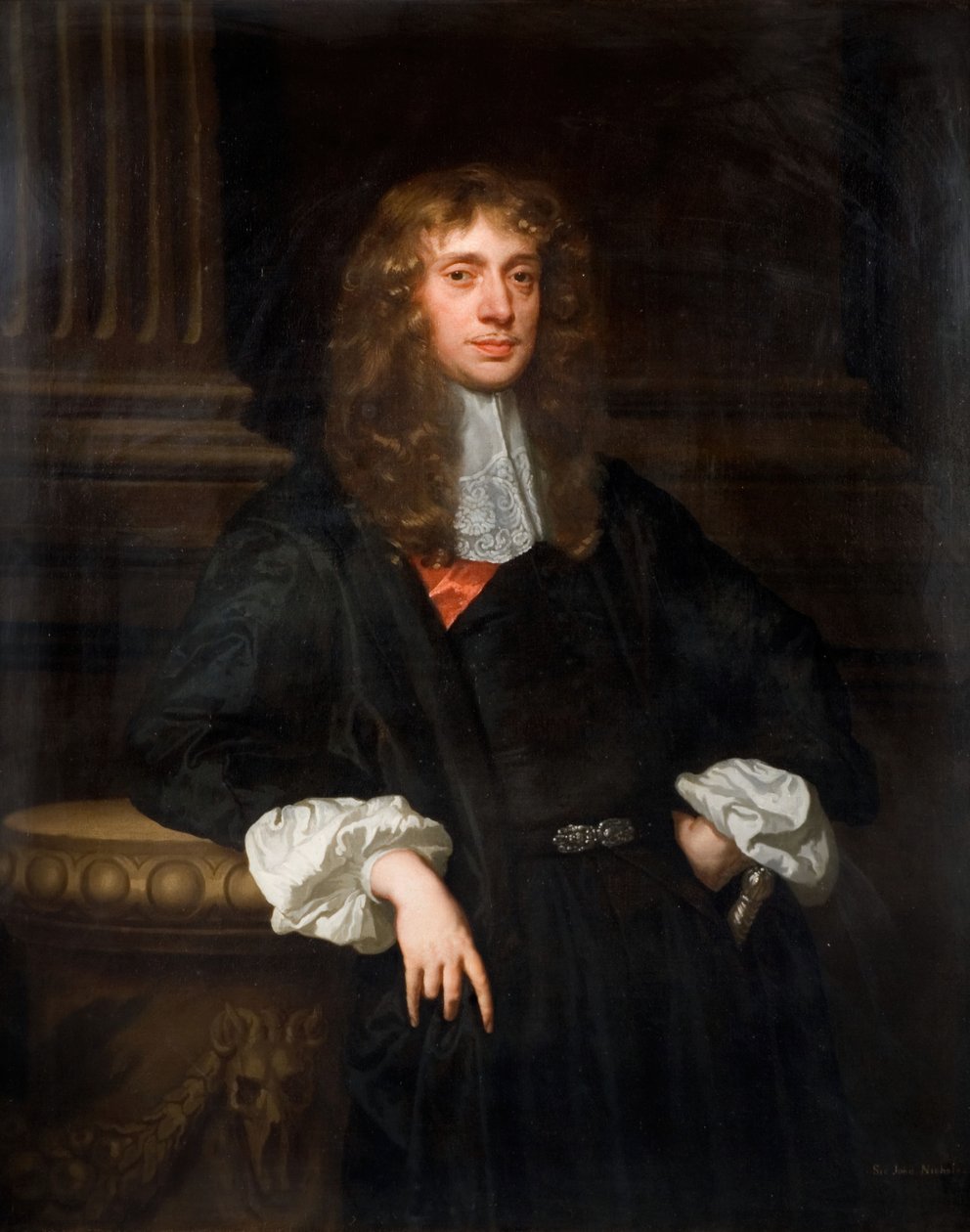 Sir John Nicholasin muotokuva, 1667. tekijältä Peter Lely