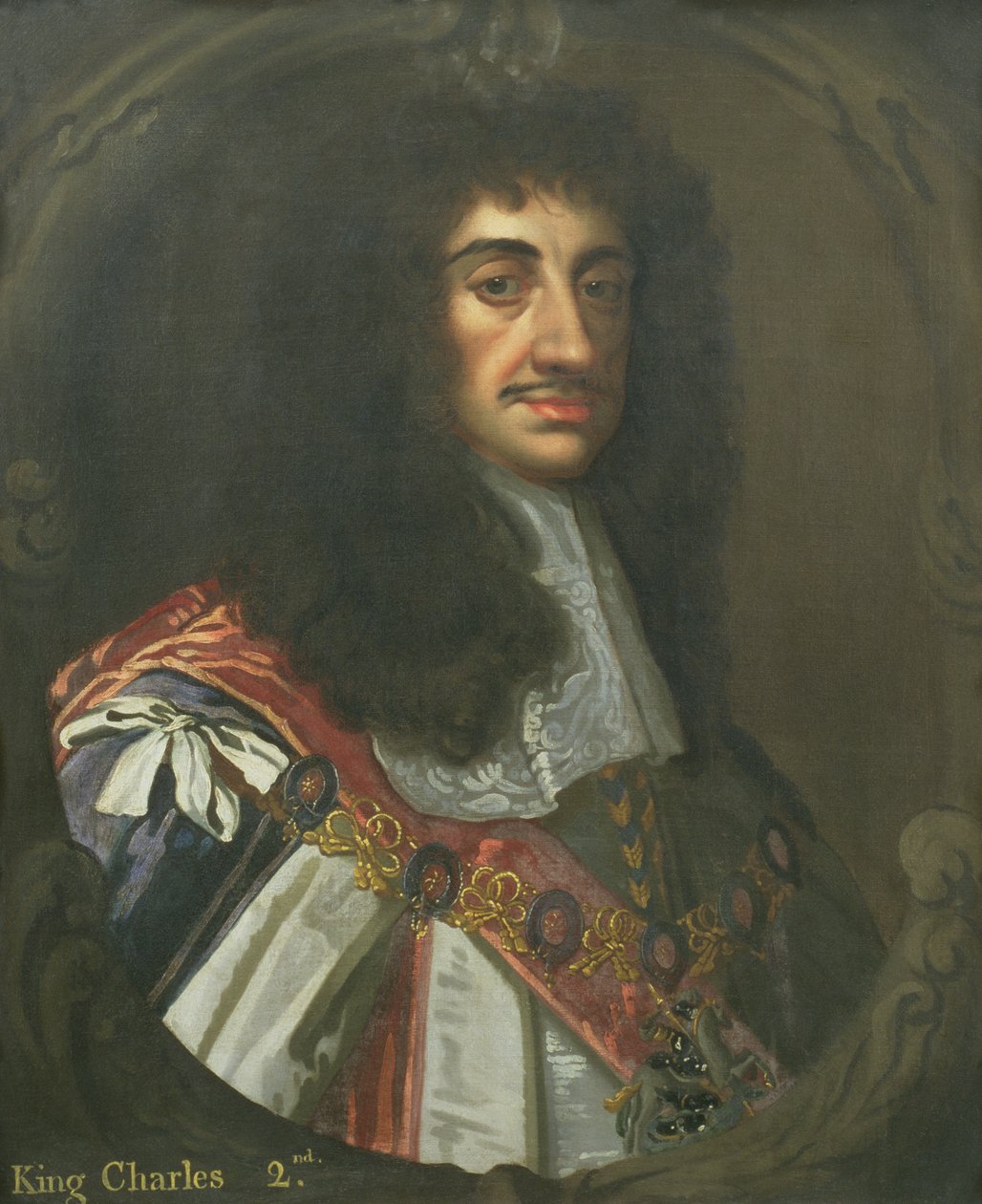 Kuningas Kaarle II:n muotokuva tekijältä Peter Lely