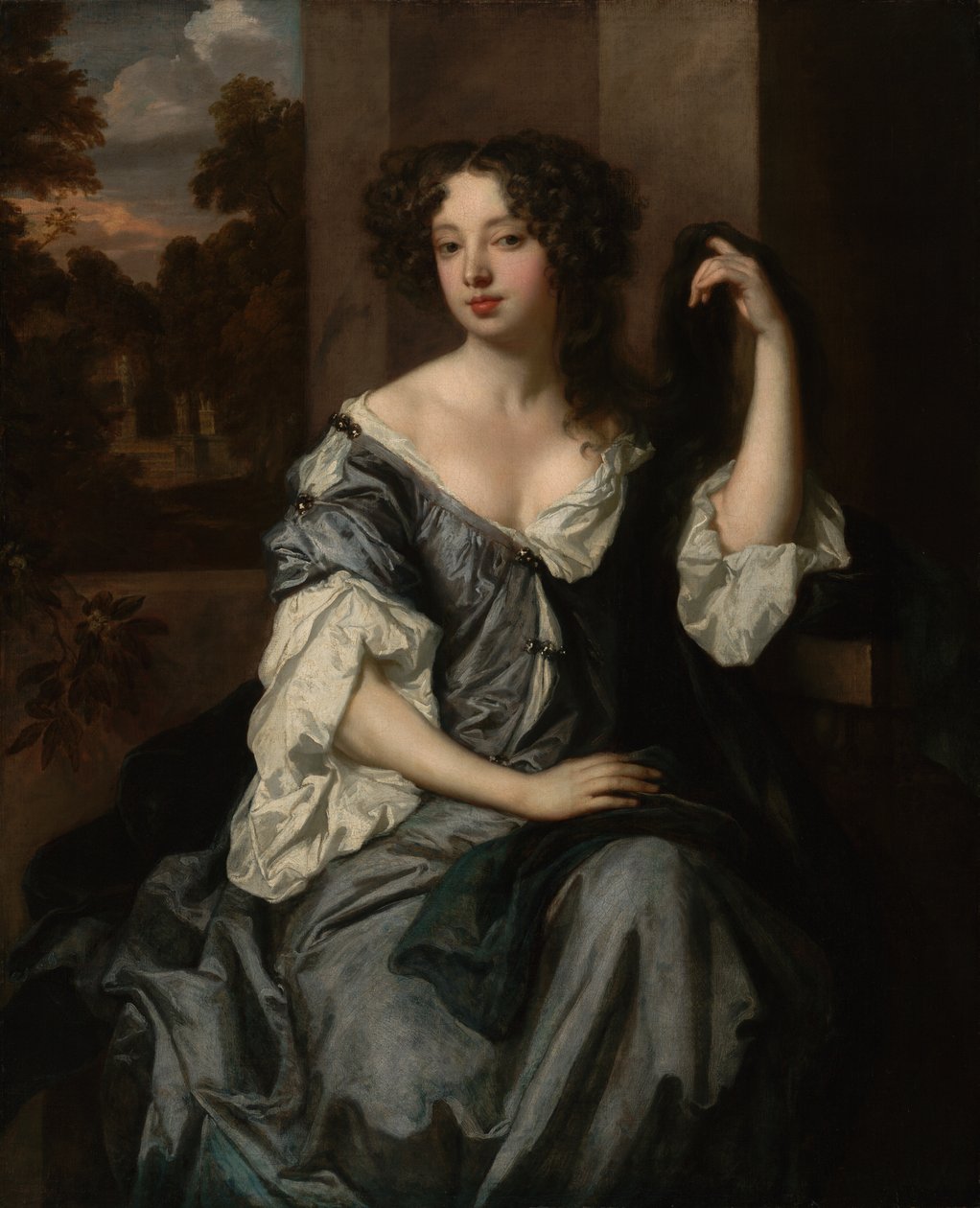 Portsmouthin herttuattaren Louise de Kerouallen muotokuva tekijältä Peter Lely