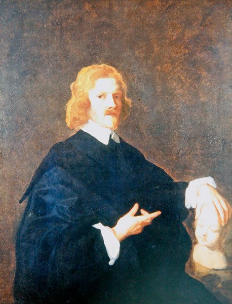 Tuntelijan muotokuva (öljy kankaalle) tekijältä Peter Lely