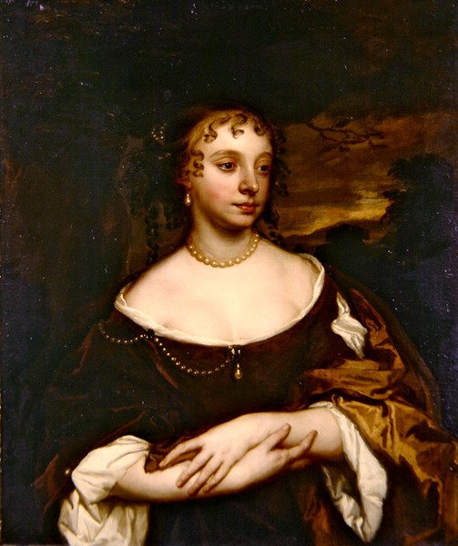 Nuoren naisen muotokuva (öljy kankaalle) tekijältä Peter Lely