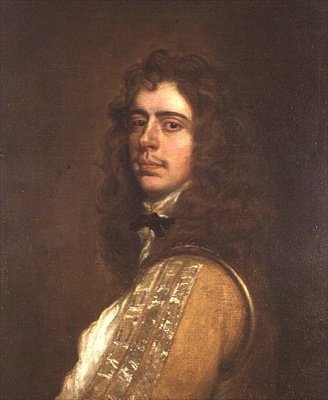 Herrasmiehen muotokuva, jonka sanotaan olevan prinssi Rupert (1619-82) (öljy kankaalle) tekijältä Peter Lely