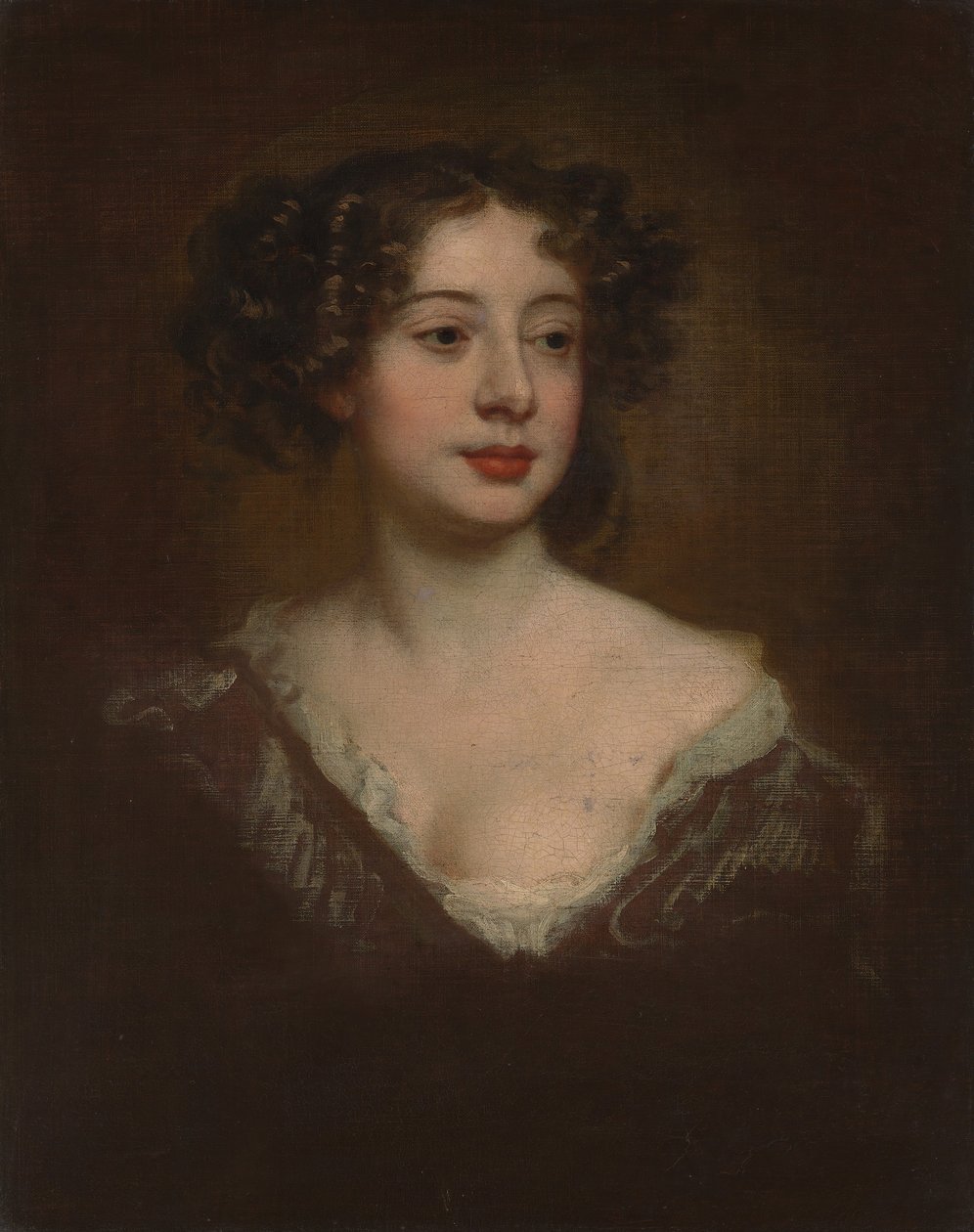Tutkimus naisen muotokuvaa varten, 1670-luku. tekijältä Peter Lely