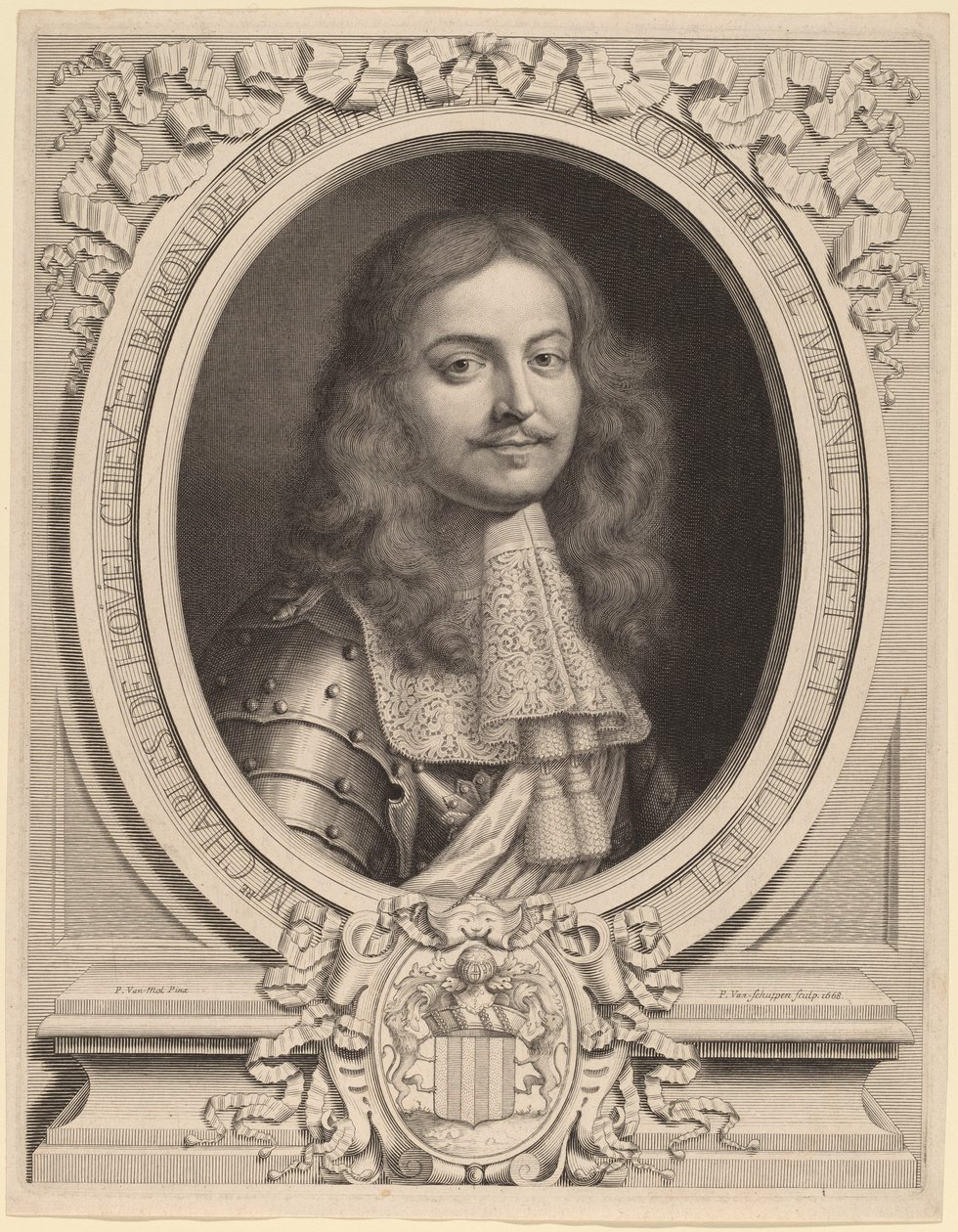 Charles de Houel de Morainville tekijältä Peter Ludwig van Schuppen after Pieter