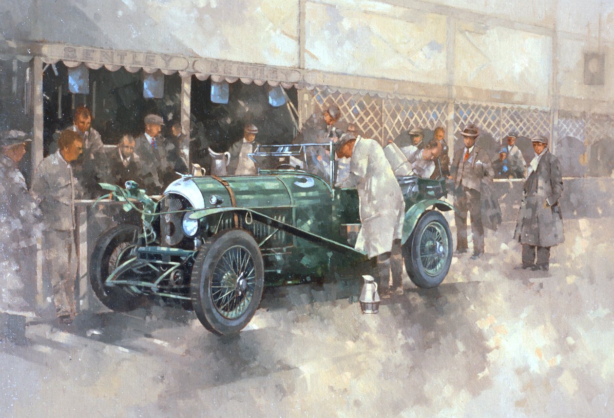 Bentley Old No.7 (öljy kankaalle) tekijältä Peter Miller