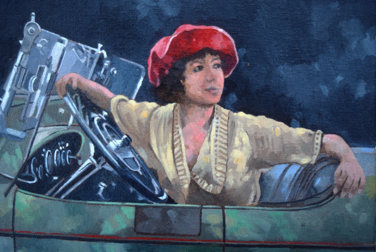 Olive Thomas (öljy kankaalle) tekijältä Peter Miller