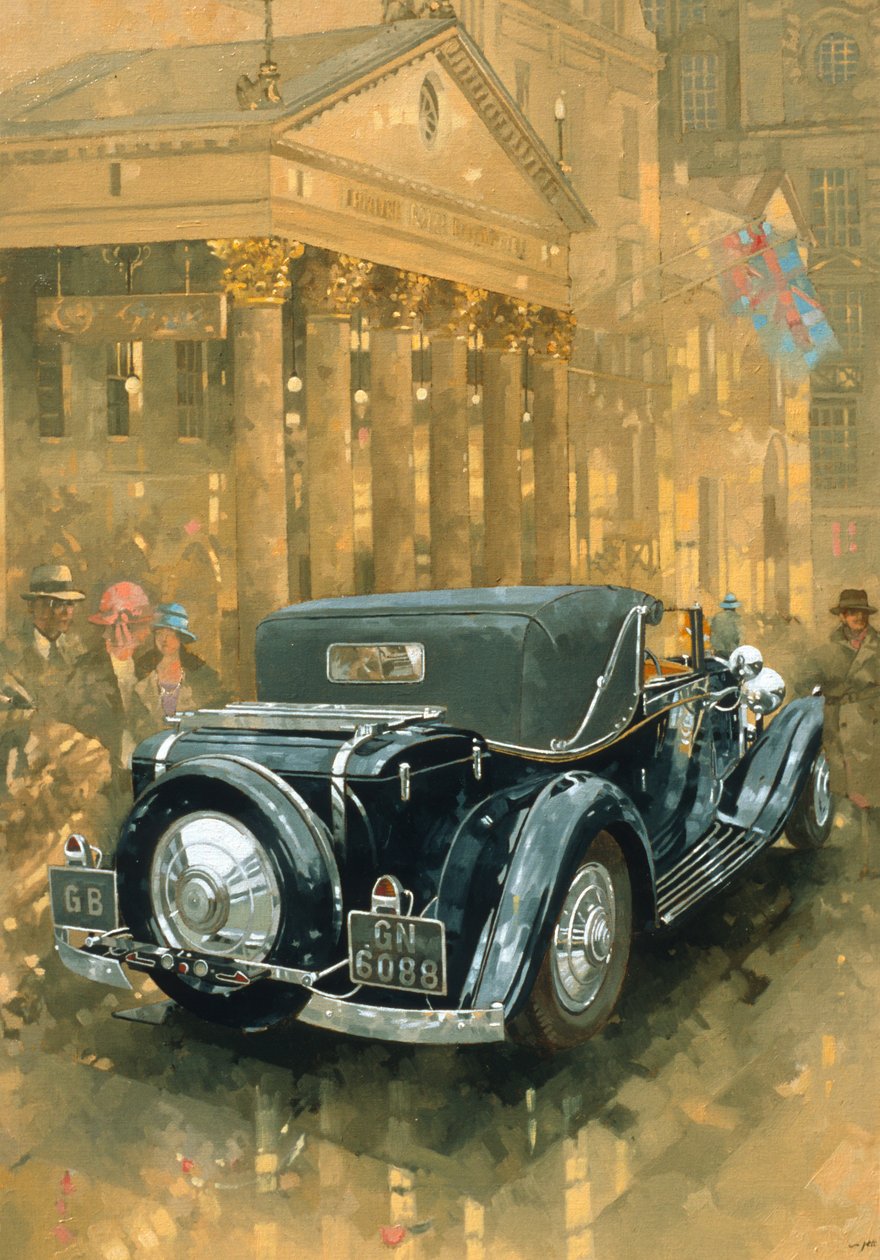 Phantom in the Haymarket (öljy kankaalle) tekijältä Peter Miller