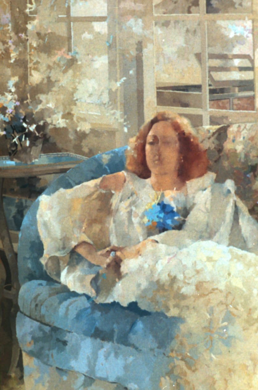 Veil of Elegance (öljy kankaalle) tekijältä Peter Miller
