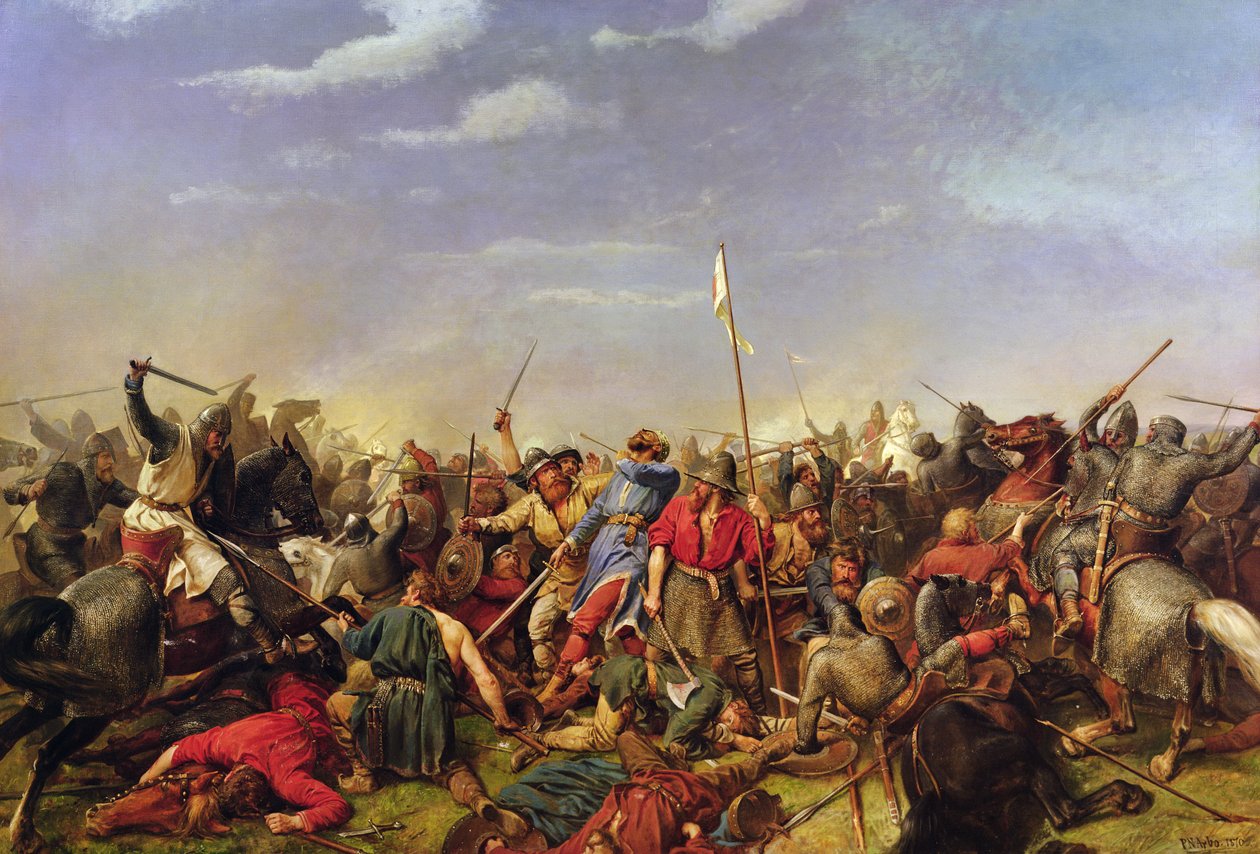 Stamford Bridgen taistelu tekijältä Peter Nicolai Arbo