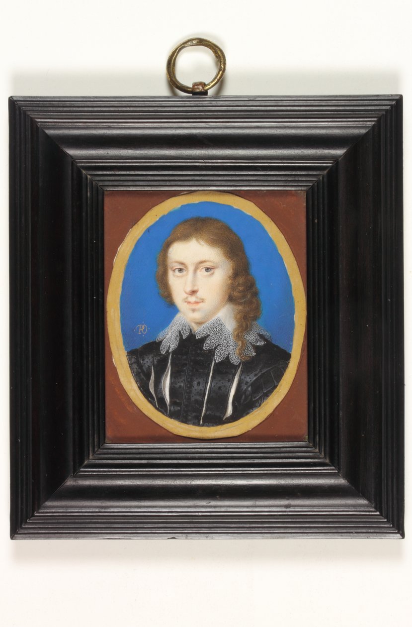 Edmund Waller (akvarelli vellum) tekijältä Peter Oliver