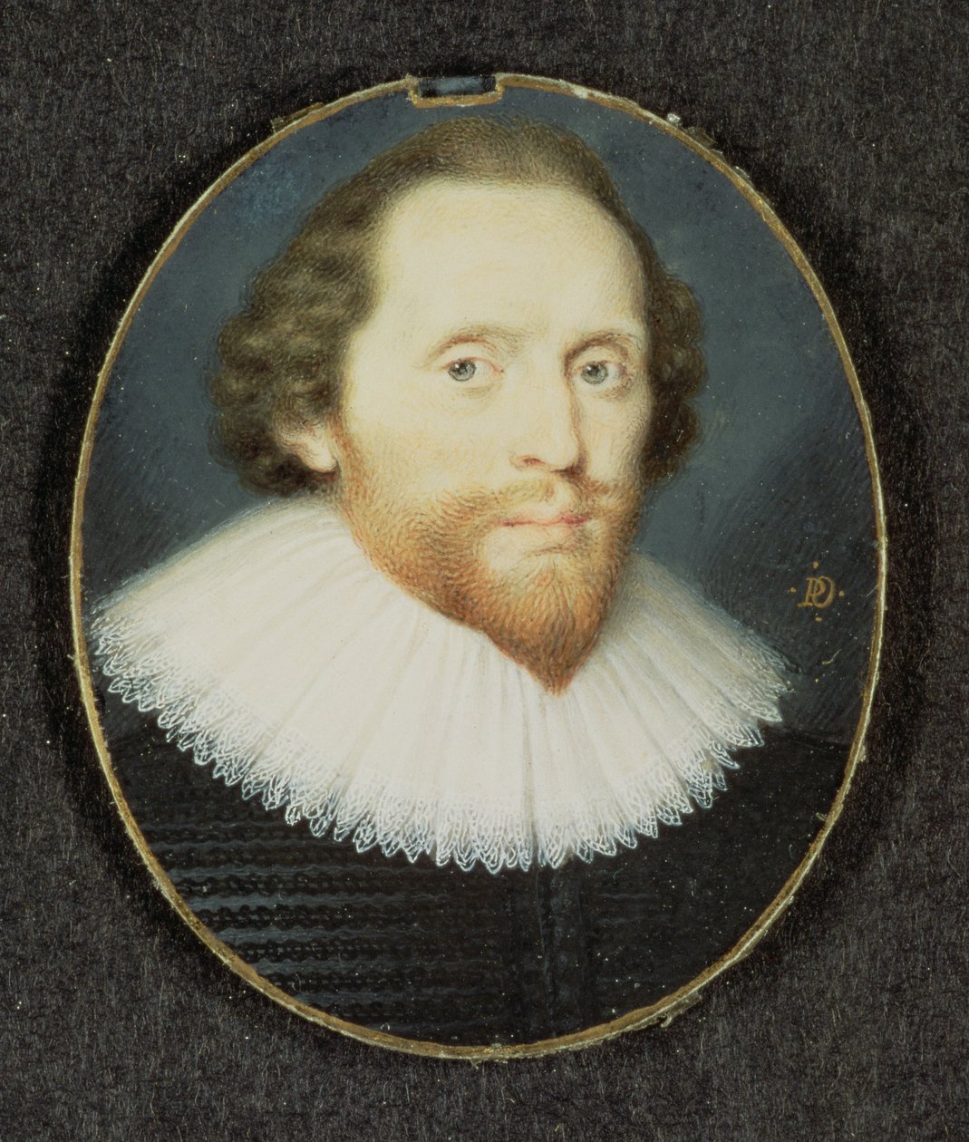 Mies, jonka sanotaan olevan William Herbert, Pembroken 3. jaarli, noin 1625. tekijältä Peter Oliver
