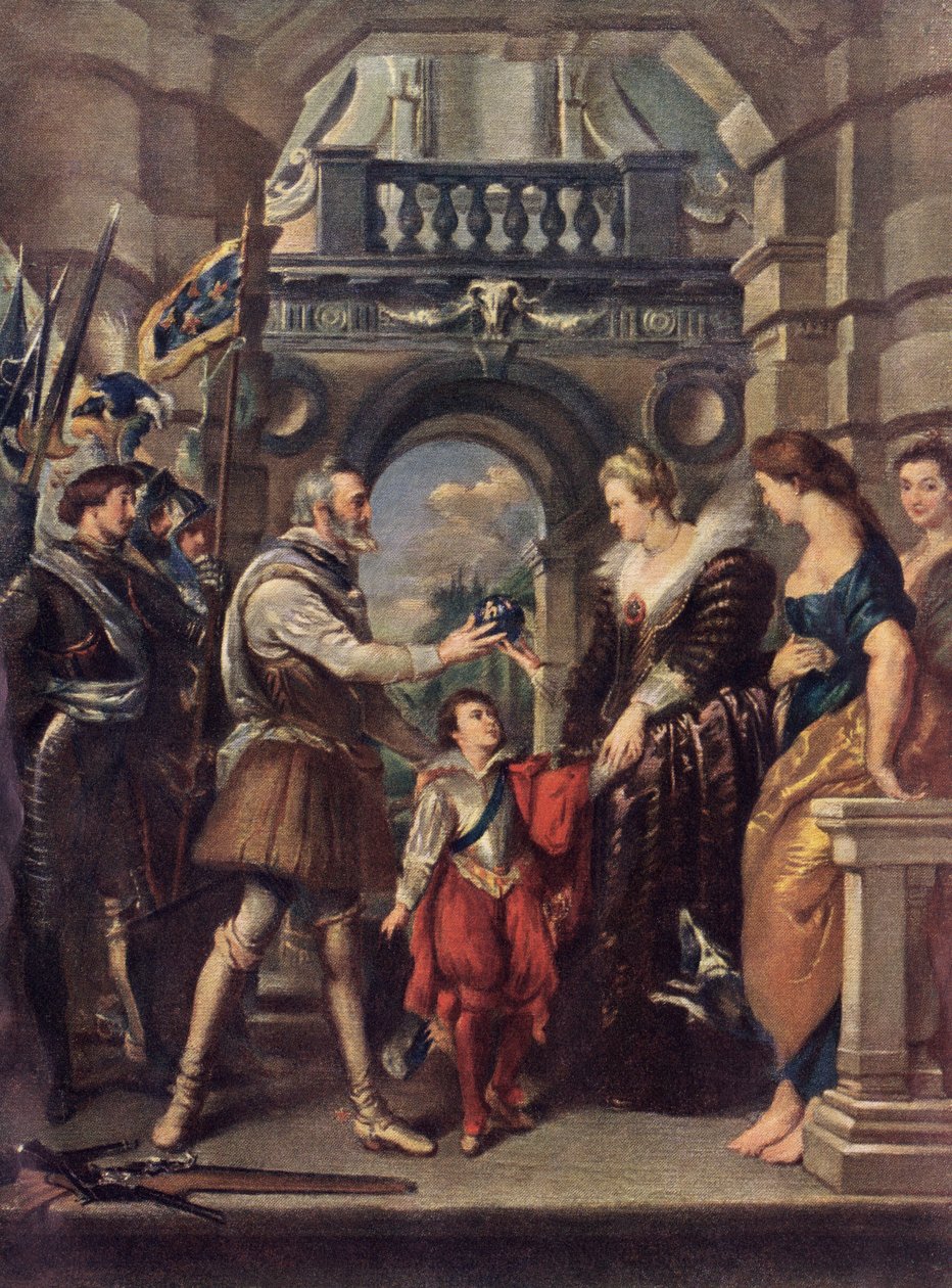 Ranskan kuningas Henri IV Marie de 