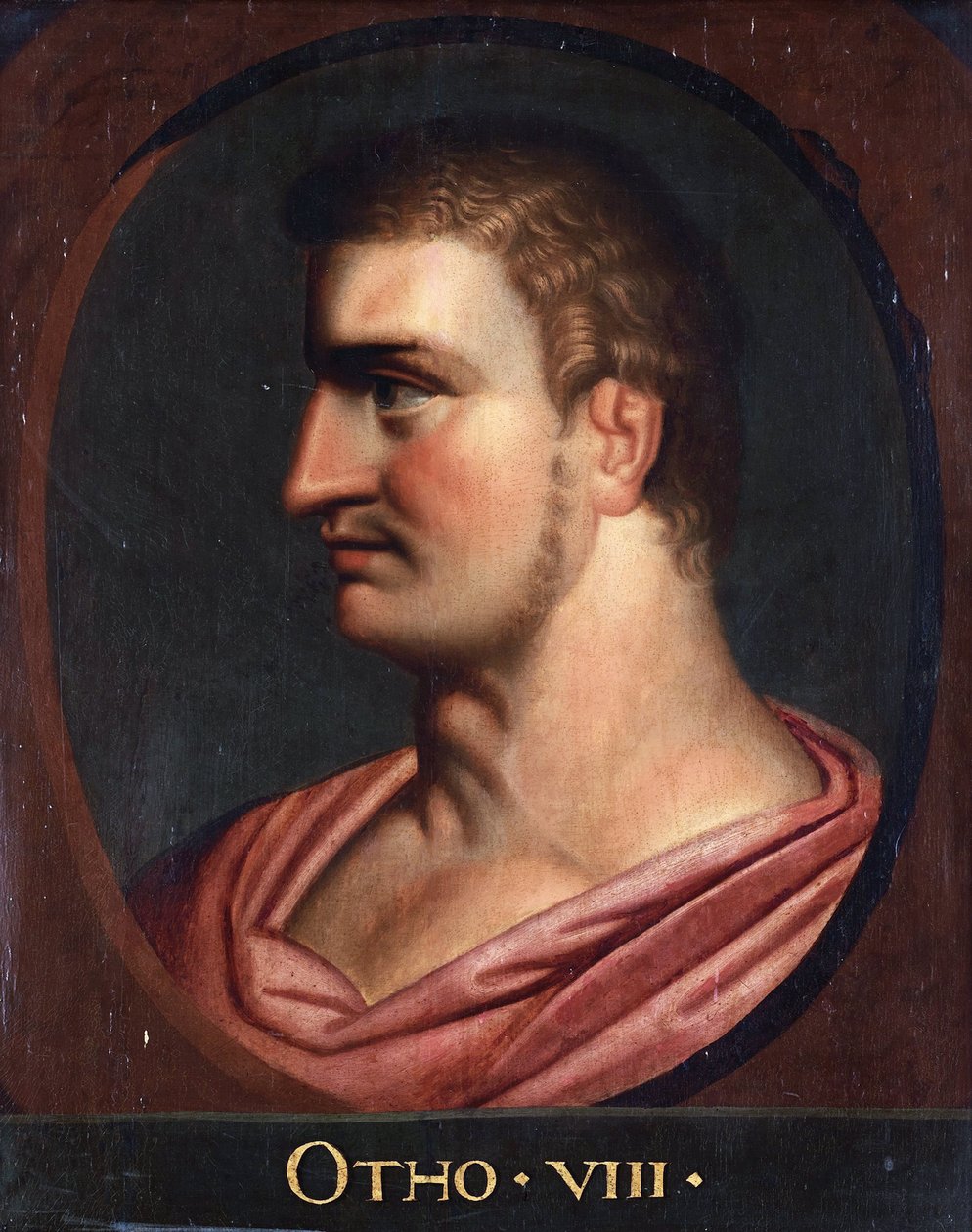 Othon VIII tai Marcus Salvius Otho (32-69) - Keisari Otho par Rubens, Peter Paul tekijältä Peter Paul (school of) Rubens