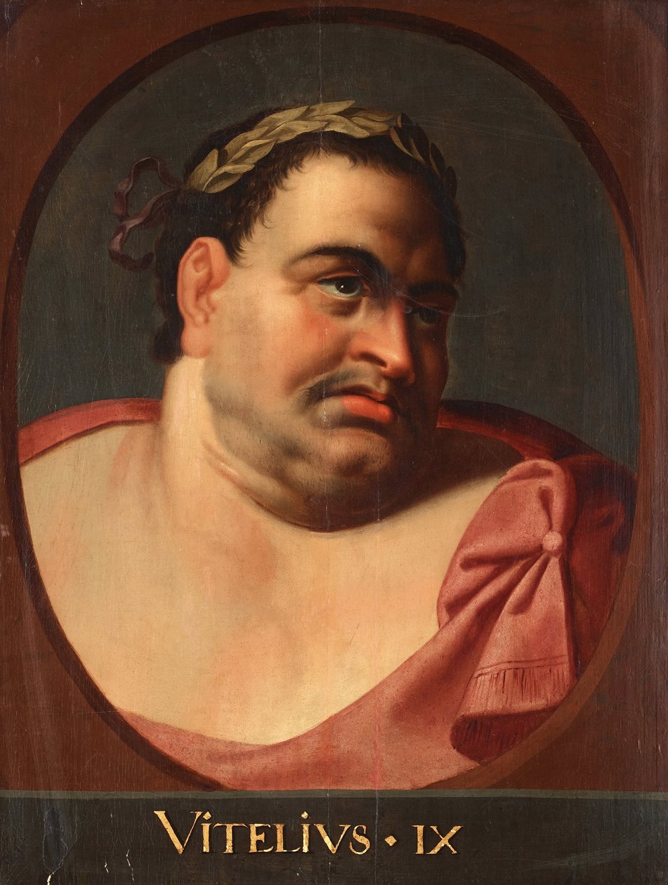 Vitellius (Aulus Vitellius Germanicus Emperor Augustus) keisari romain (15-69) - keisari Vitellius par Rubens, Pietari Paavali tekijältä Peter Paul (school of) Rubens