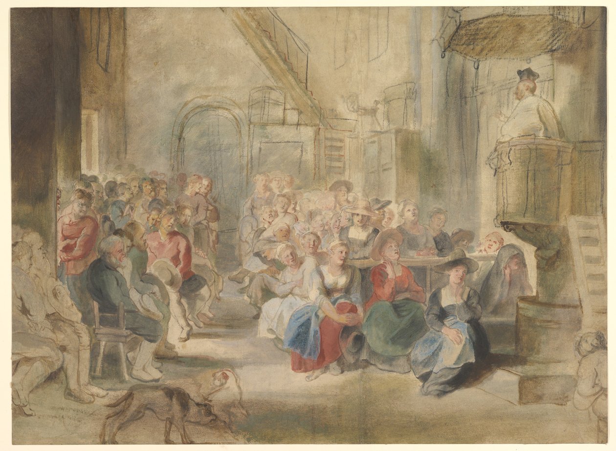 Saarna kyläkirkossa, noin 1630 tekijältä Peter Paul Rubens