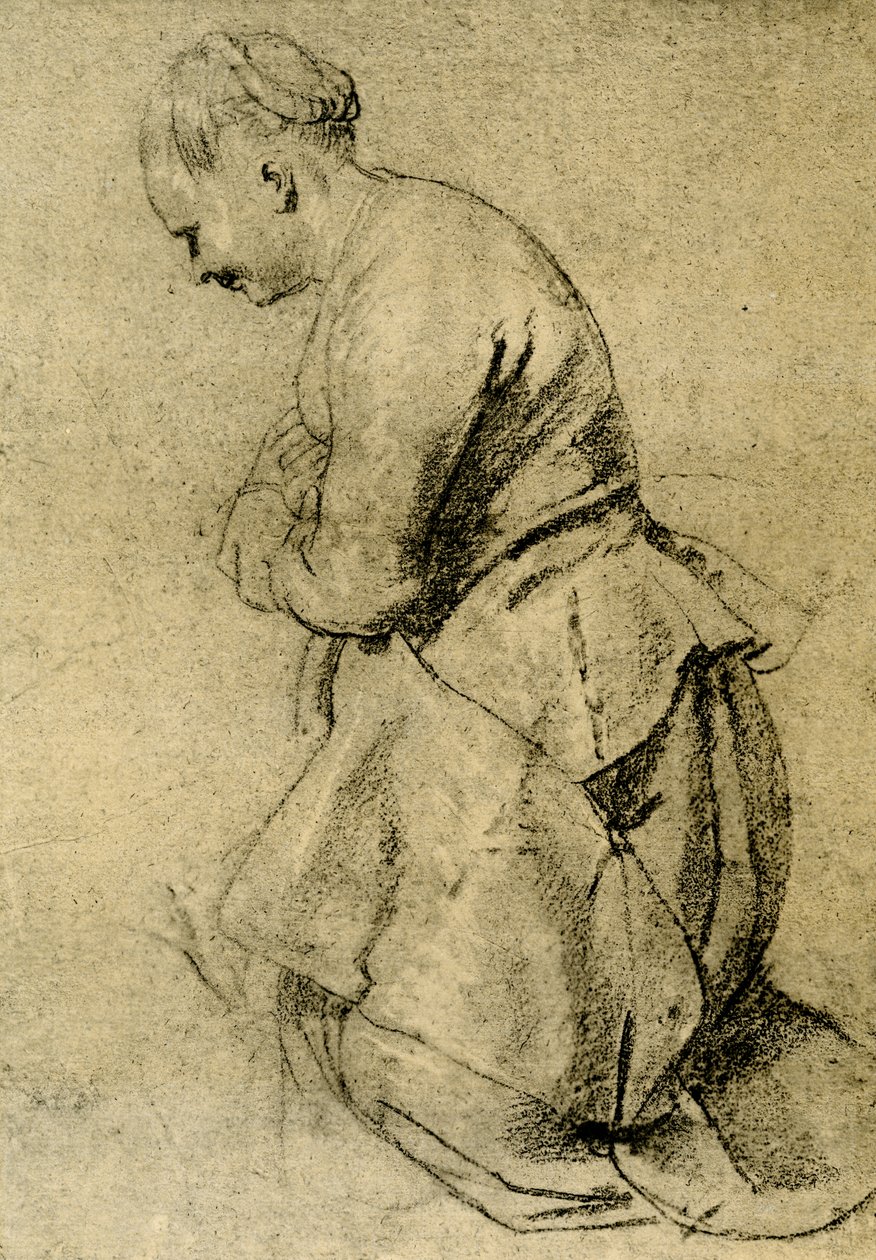 Rukoileva paimen nainen tekijältä Peter Paul Rubens