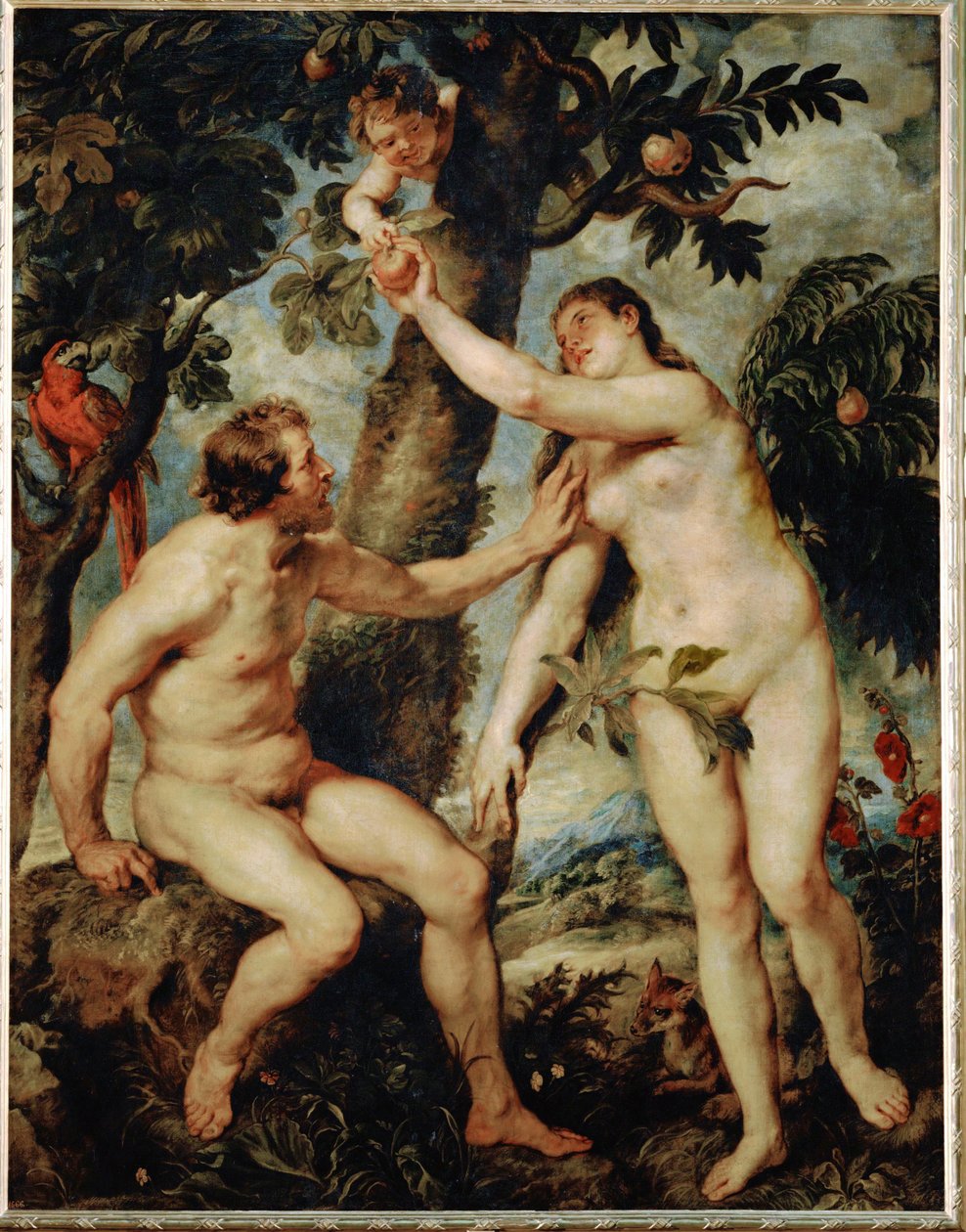 Aatami ja Eeva tekijältä Peter Paul Rubens