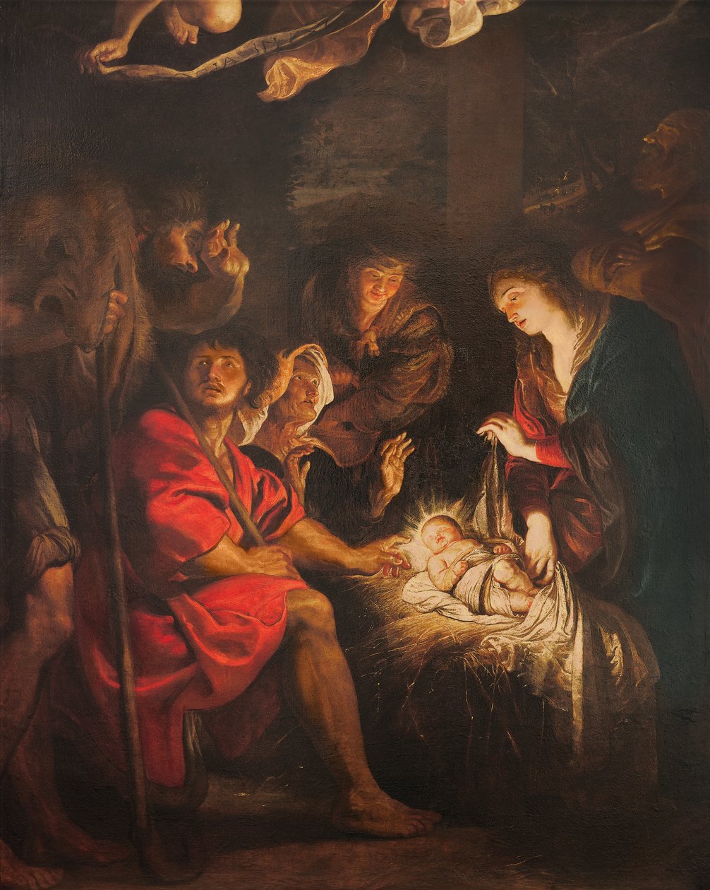 Paimenten ihailu tekijältä Peter Paul Rubens