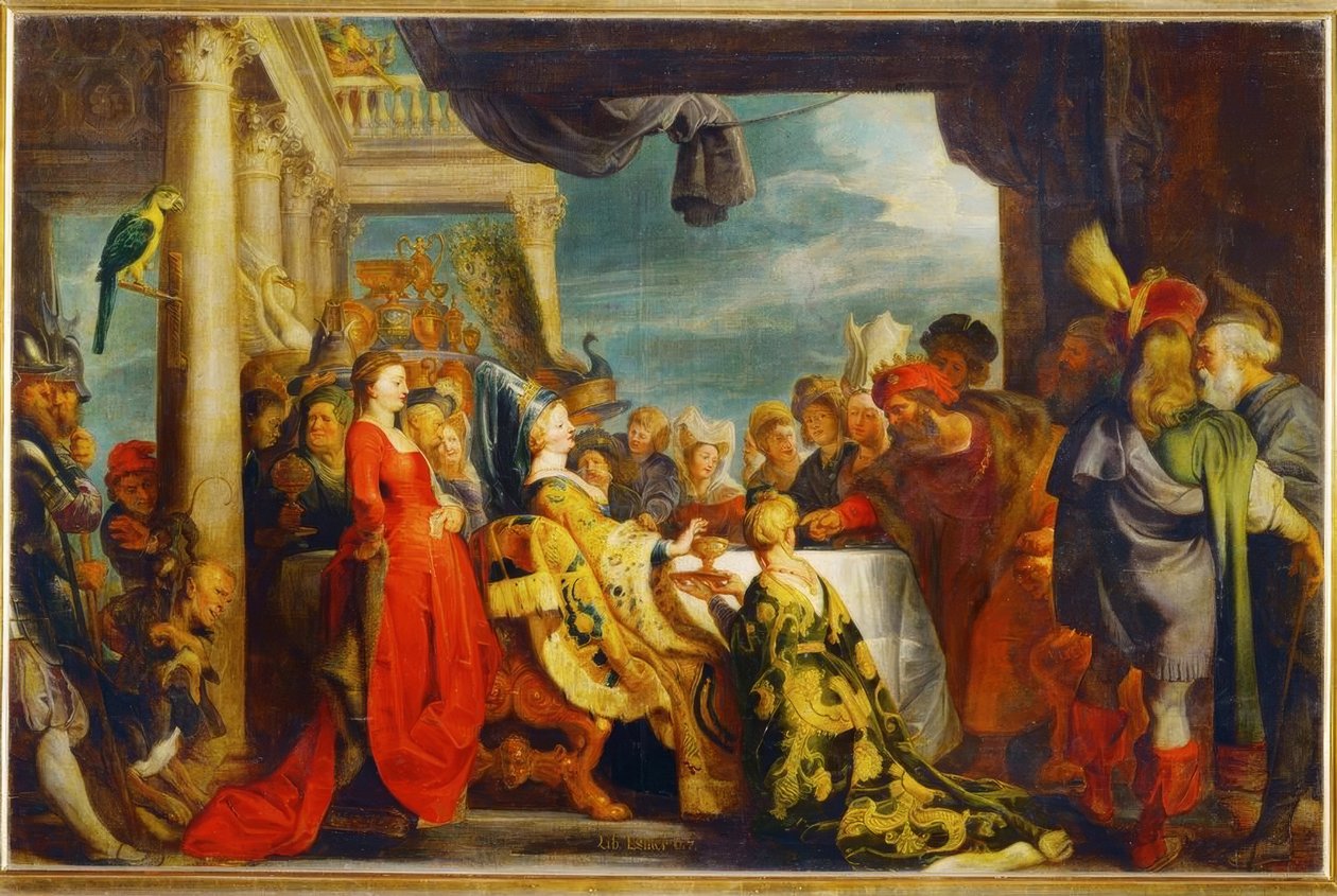 Alboin ja Rosamunde tekijältä Peter Paul Rubens