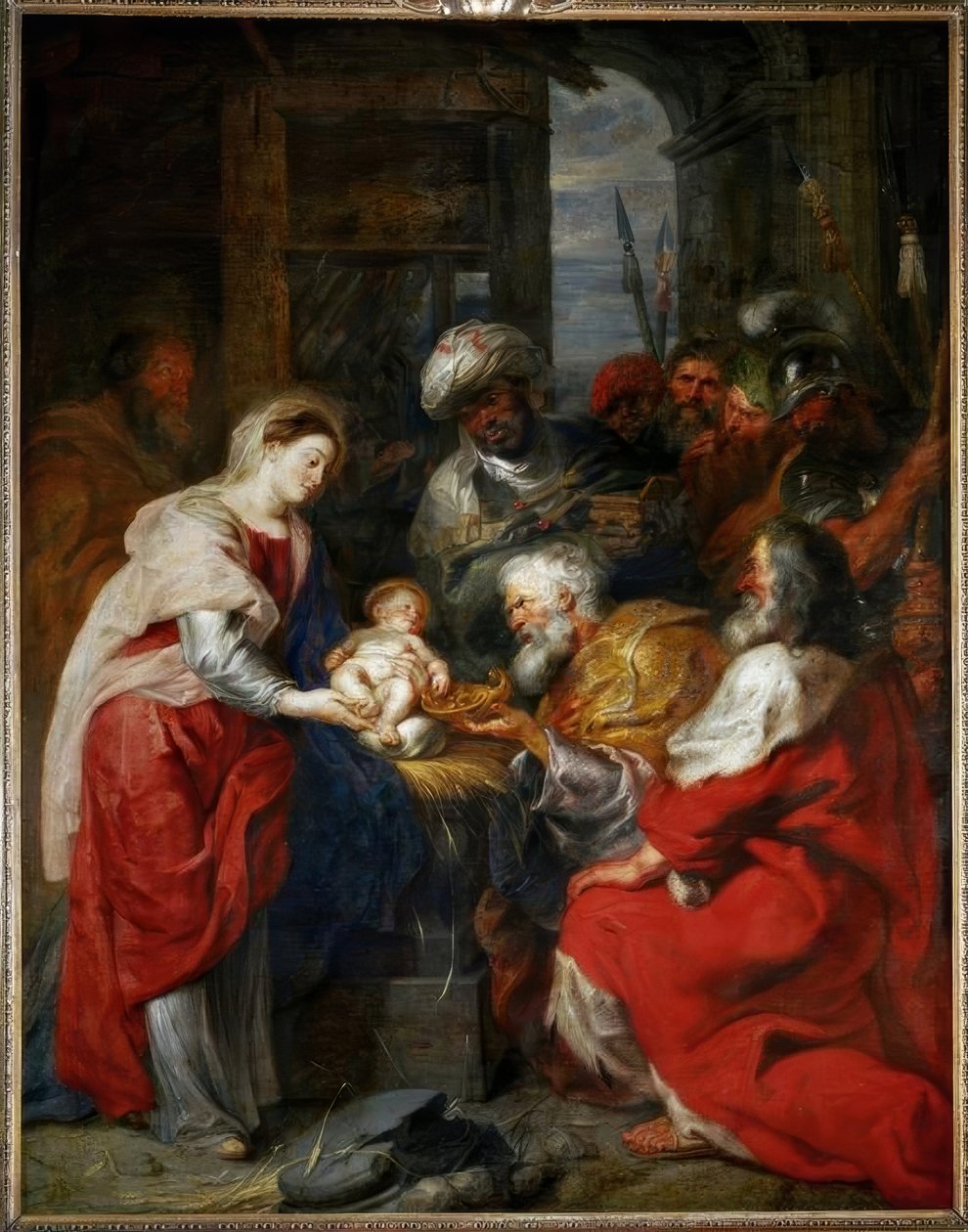 Anbetung der Könige tekijältä Peter Paul Rubens