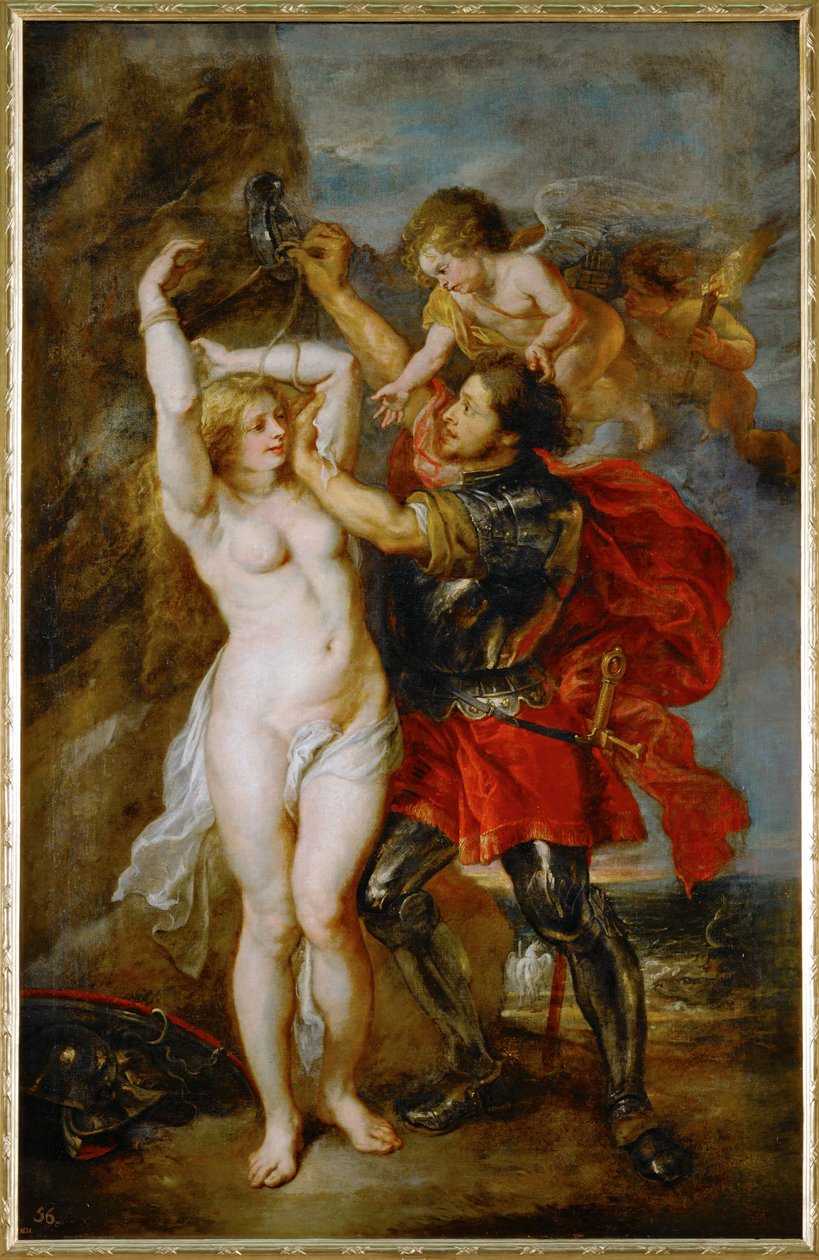 Perseus vapauttaa Andromedan tekijältä Peter Paul Rubens