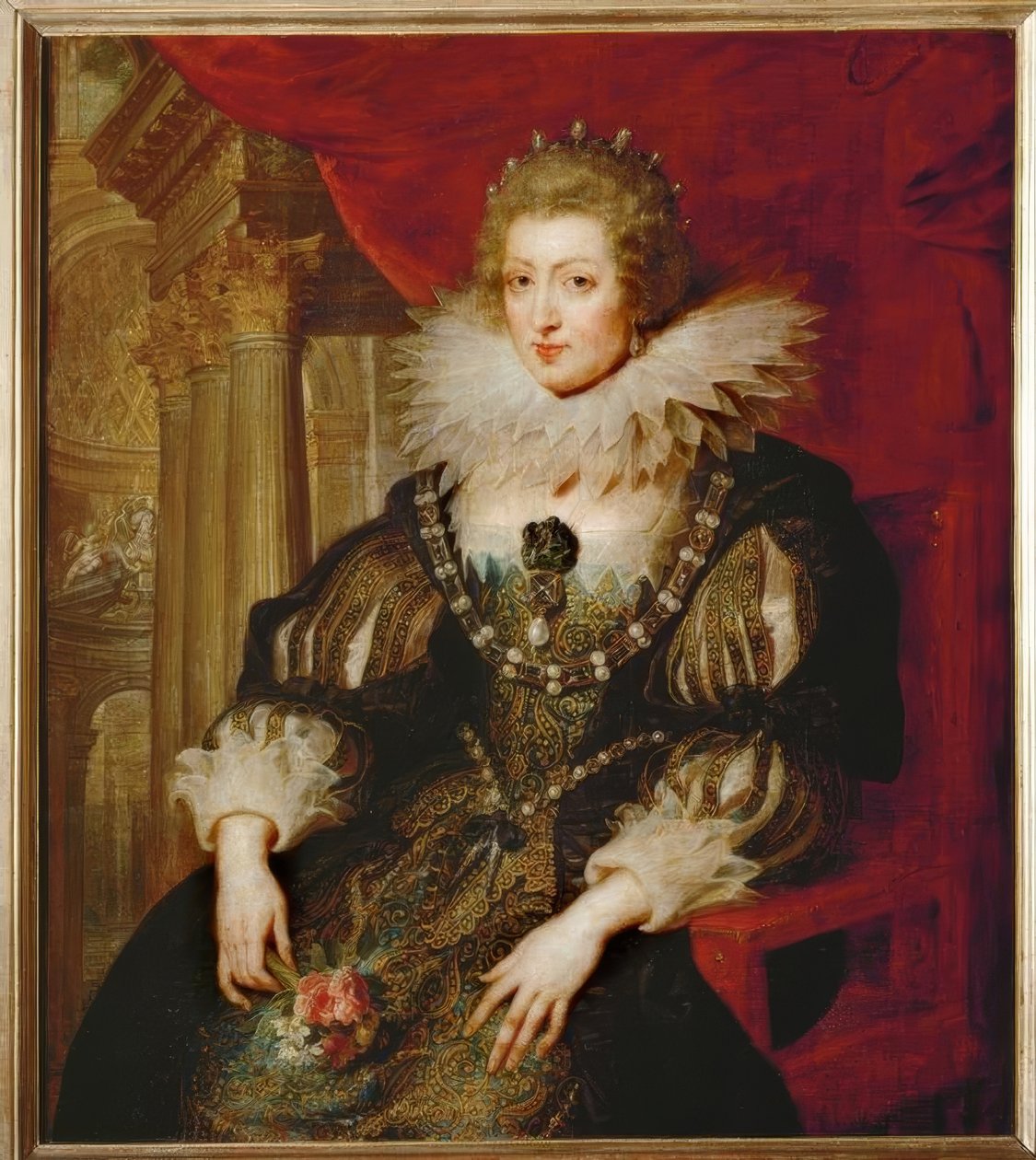 Anna von Österreich tekijältä Peter Paul Rubens