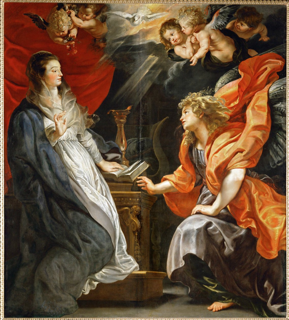 Ilmestyskirja Pyhälle Marialle tekijältä Peter Paul Rubens
