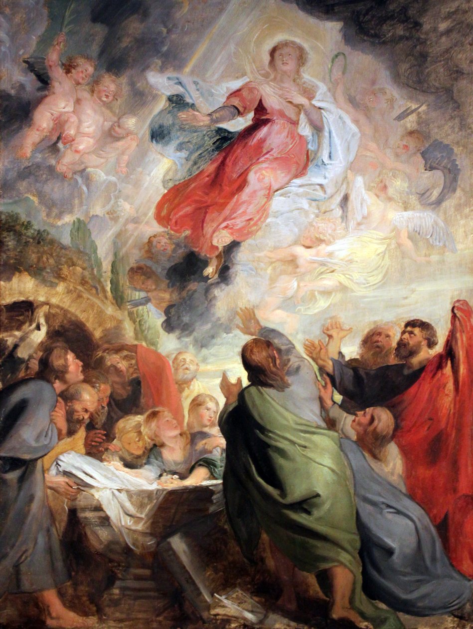 Marian taivaaseenastuminen tekijältä Peter Paul Rubens