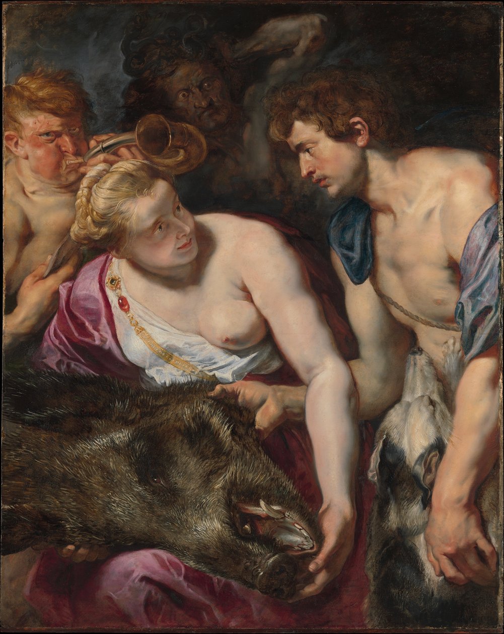 Atalanta ja Meleagros tekijältä Peter Paul Rubens