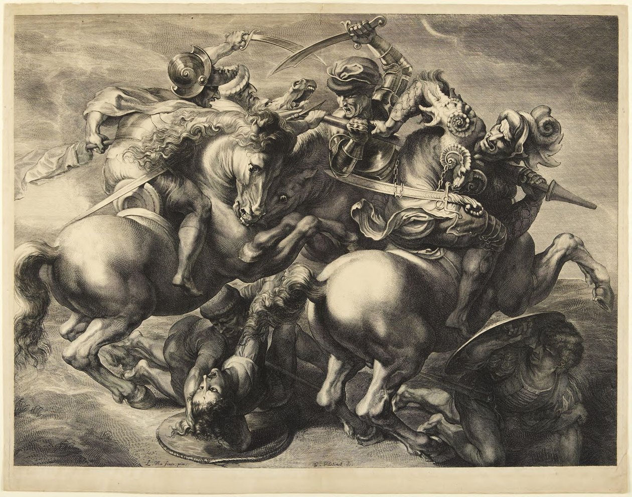 Anghiarin taistelu tekijältä Peter Paul Rubens