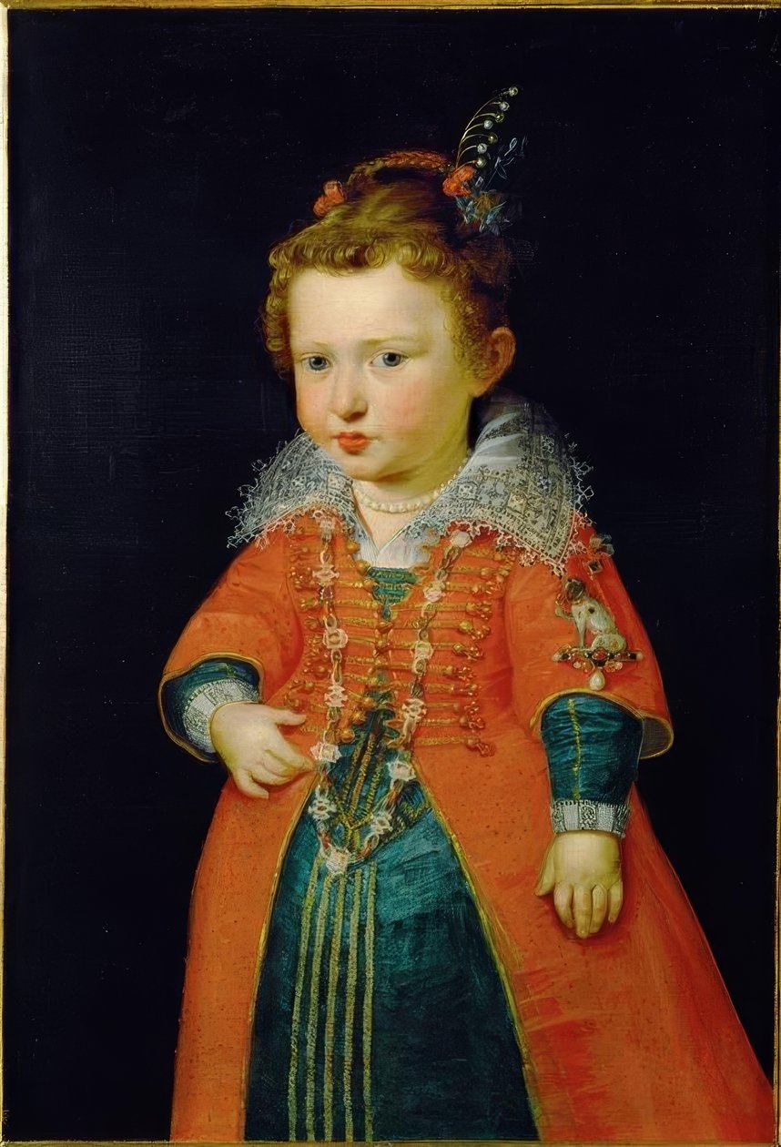Bildnis im Alter von zwei Jahren tekijältä Peter Paul Rubens