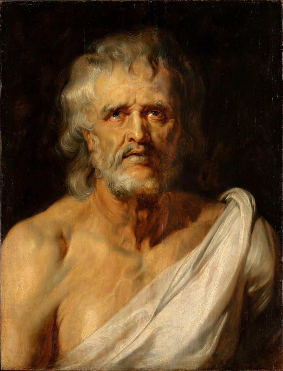 Filosofi Senecan rintakuva tekijältä Peter Paul Rubens