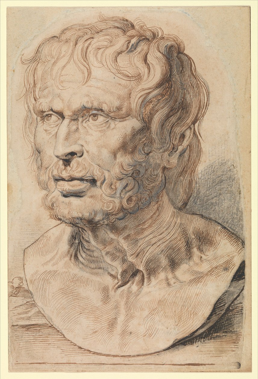 Pseudo-Senecan rintakuva tekijältä Peter Paul Rubens