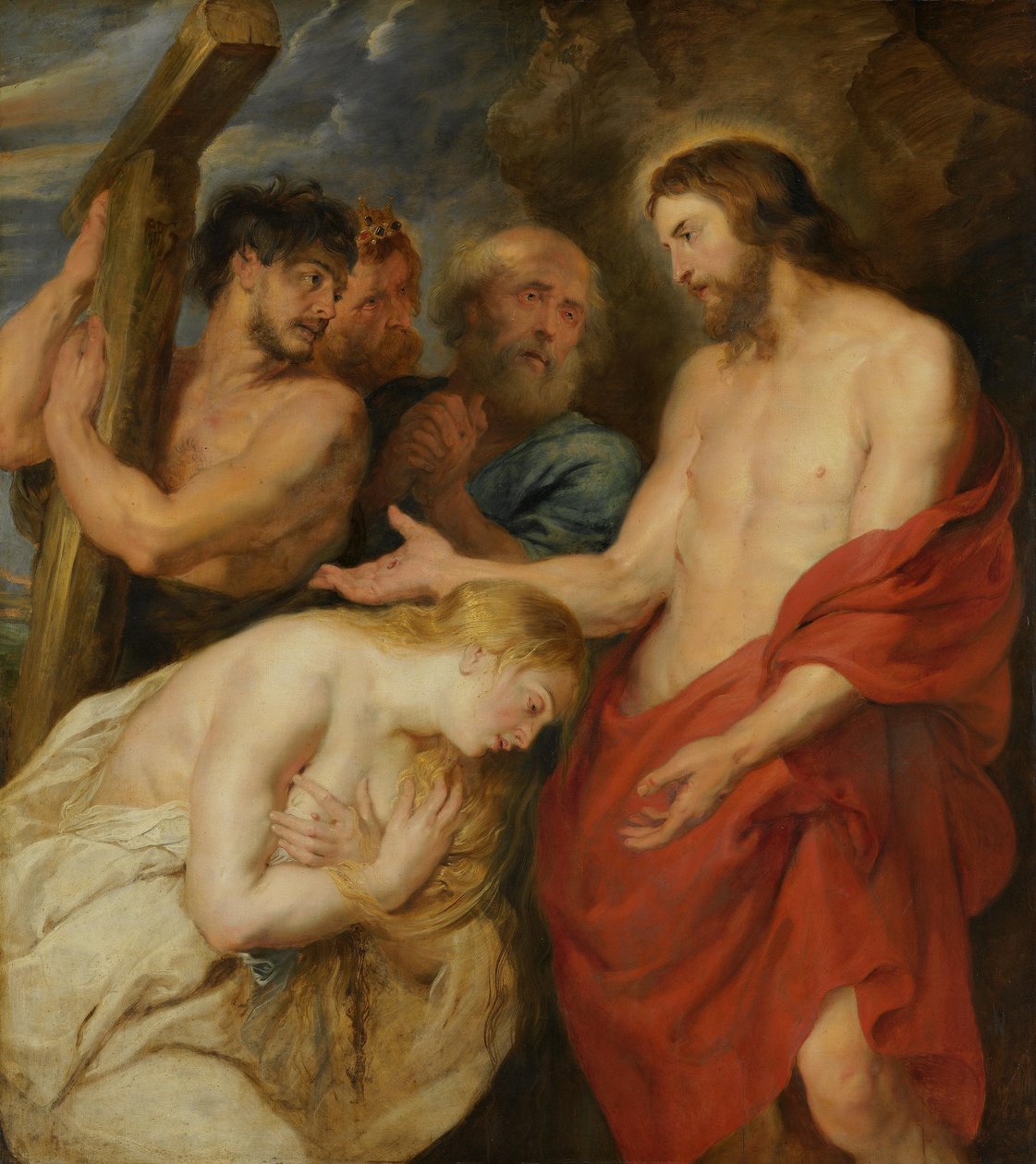 Kristus ja katuvat syntiset tekijältä Peter Paul Rubens