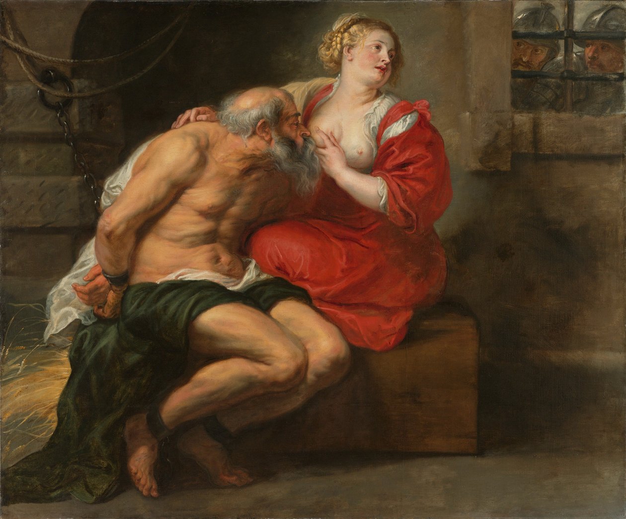 Cimon ja Pero (roomalainen laupeus) tekijältä Peter Paul Rubens