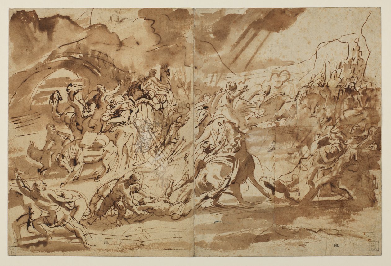 Pyhän Paavalin kääntymys, 1610-1612 tekijältä Peter Paul Rubens