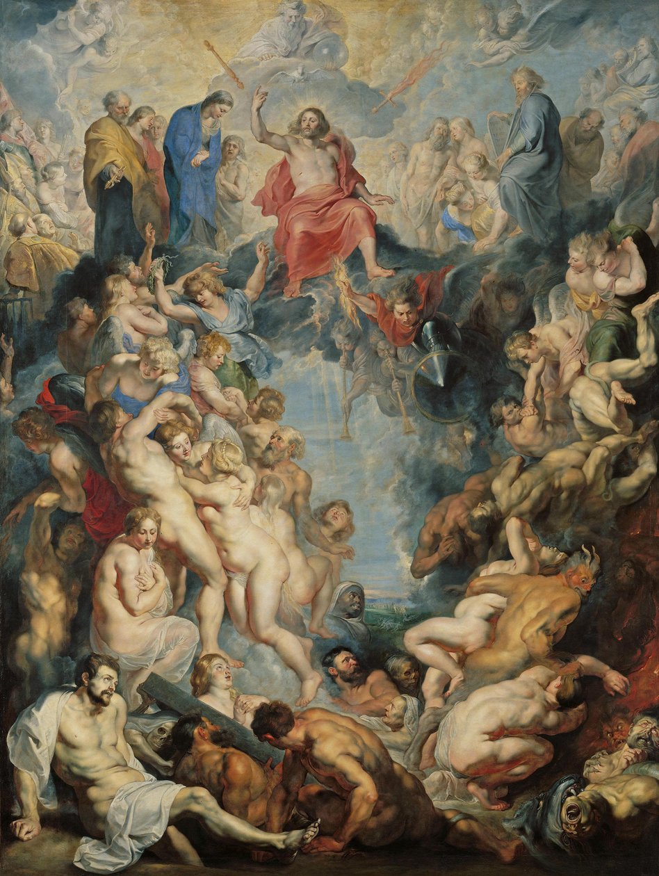 Suuri viimeinen tuomio tekijältä Peter Paul Rubens