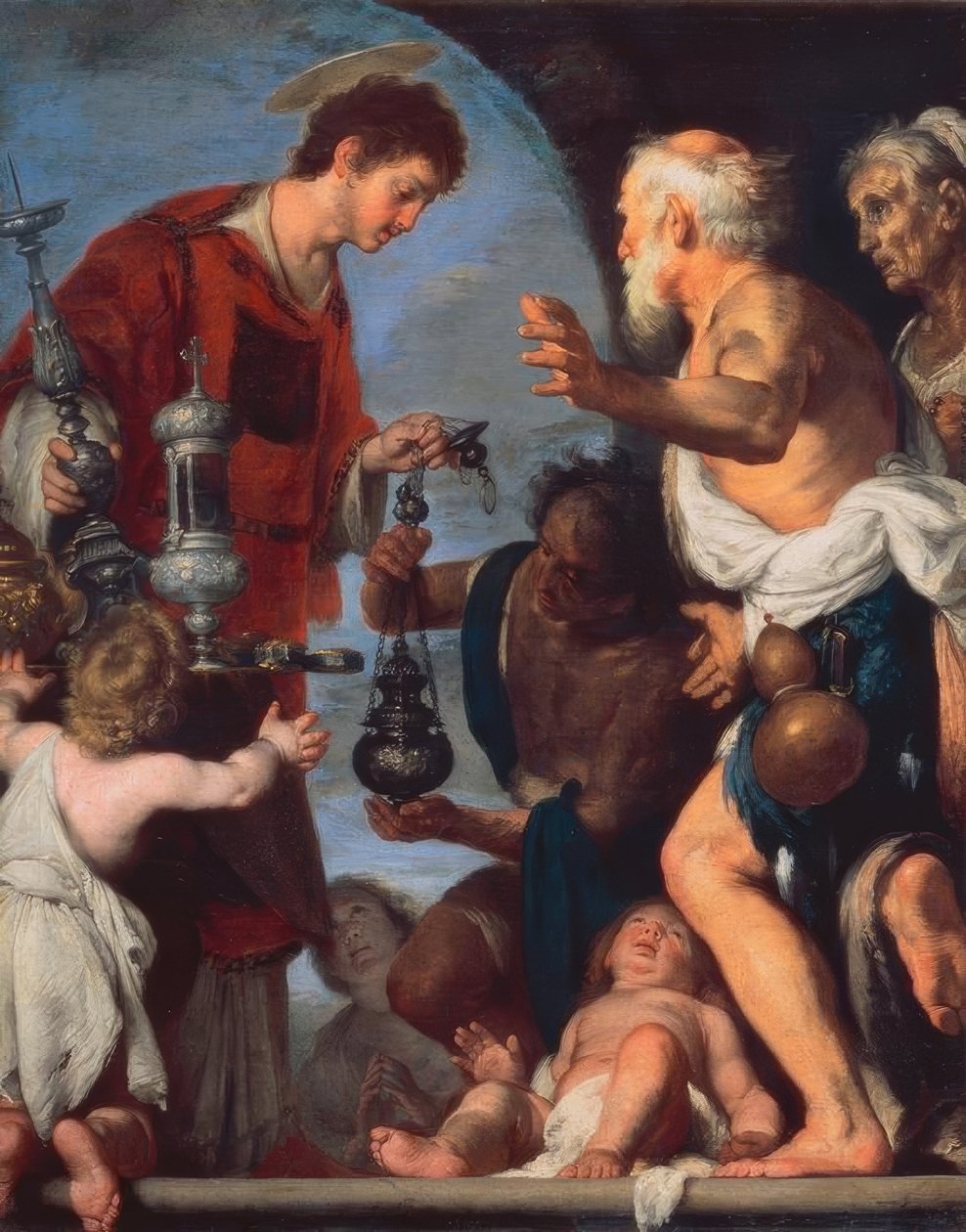 Das Martyrium des heiligen Livinus tekijältä Peter Paul Rubens
