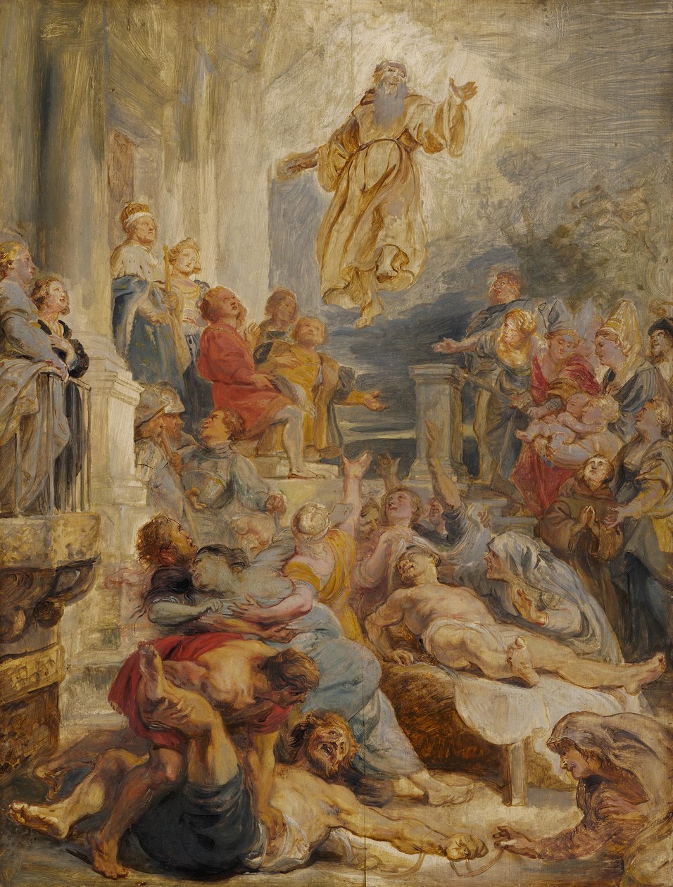 Pyhän Franciscus Paolalaisen ihme tekijältä Peter Paul Rubens